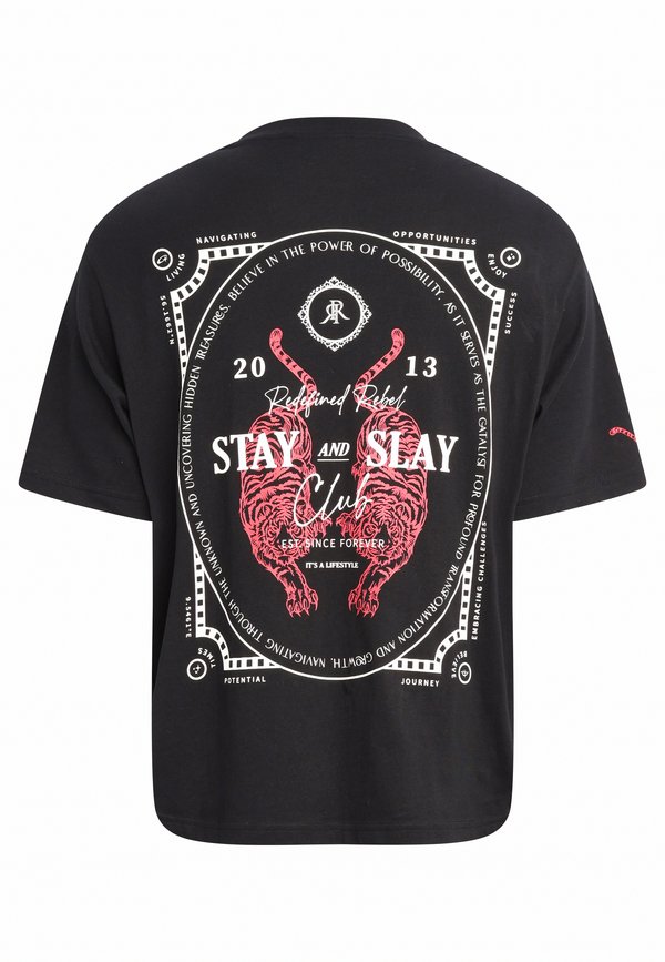 ROWAN TEE BOXY FIT GOTS - Print T-shirt2