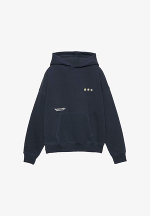 EMBROIDERED GRAPHIC - Kapucnis pulóver - light brown