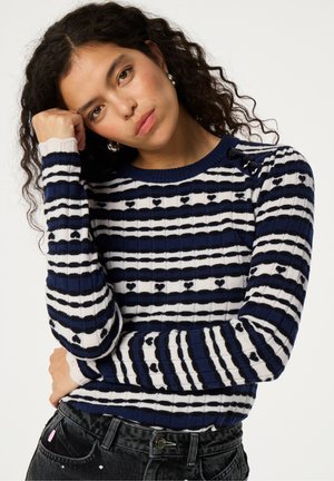 Strickpullover - black