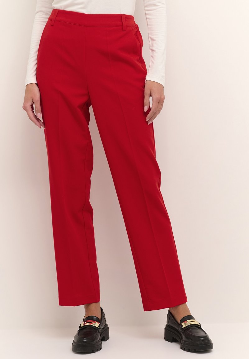 Kaffe Pantalon classique - red