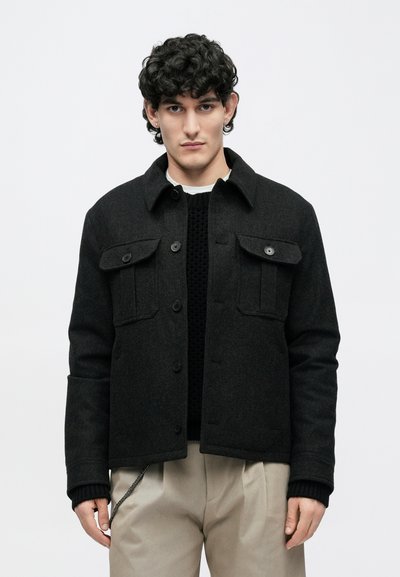 The Kooples BLOUSON - Könnyű dzseki - anthracite