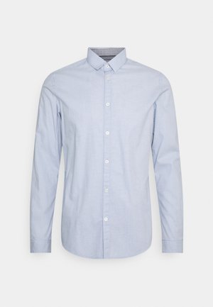 TOM TAILOR DOBBY  - Overhemd - light blue/white
