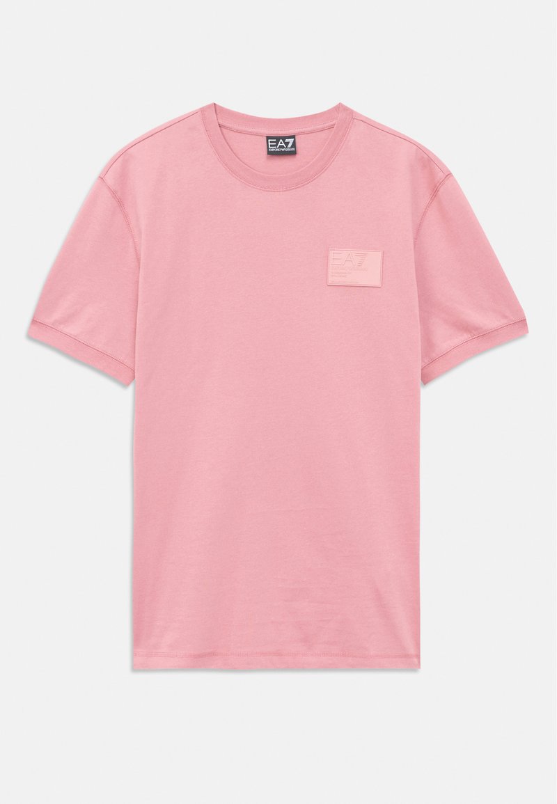 EA7 Emporio Armani TRAIN CORE TEE UNISEX - T-shirt basic - dusty rose ...