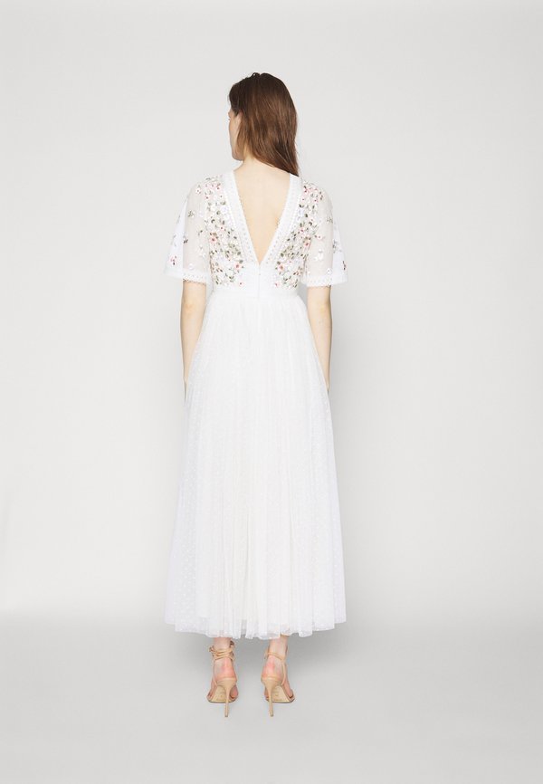 GARLAND RIBBON BODICE ANKLE GOWN - Occasion wear - cream4