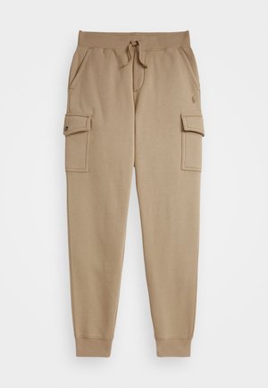 Polo Ralph Lauren FLEECE CARGO JOGGER - Pantalones deportivos - vintage khaki