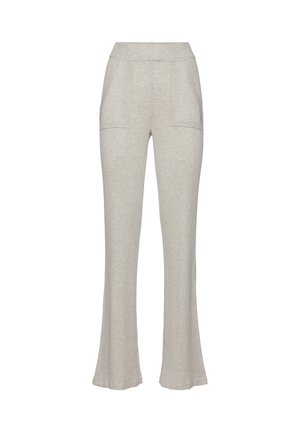 Stoffhose - beige meliert
