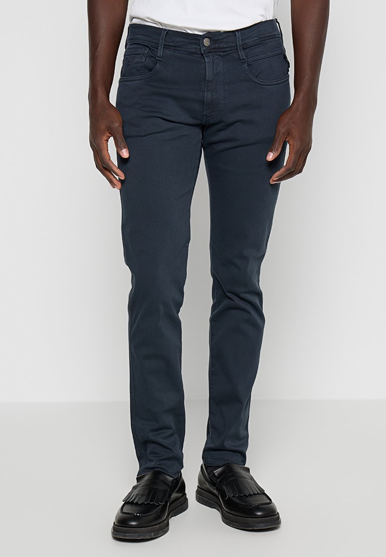 Replay Slim fit jeans blauw