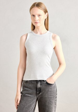 CORE RACER - Top - grey melange