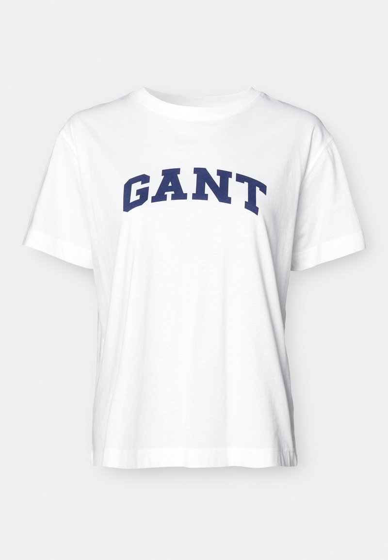 Gant T-shirt print crème Gant T-shirt print crème
