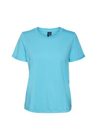 Vero Moda 2ER PACK PAULA - T-Shirt basic - blaurot