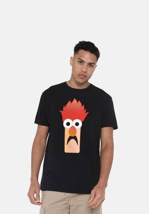 Disney, THE MUPPETS BEAKER FACE - T-Shirt print - black