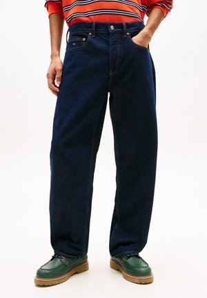 Tommy Jeans JAIMIE RELAXED STRAIGHT LEG JEANS - Τζιν χαλαρής εφαρμογής - denim dark