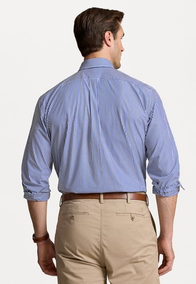 Polo Ralph Lauren Big & Tall STRIPED STRETCH POPLIN SHIRT - Košile - blue/white