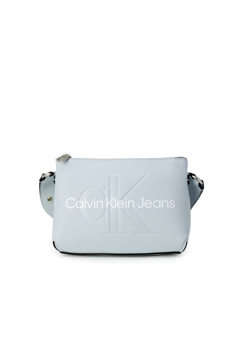 Calvin Klein Jeans SCULPTED CAMERA POUCH MONO Across body bag blue