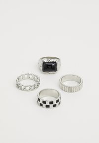 4 PACK - Prsten - silver-coloured