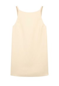 STRAPPY SHORT WITH BACK NECKLINE - Freizeitkleid - yellow