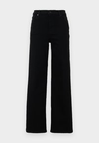 LE SLIM PALAZZO - Jeans relaxed fit - black
