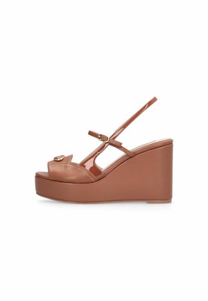 Sandali con tacco - brown