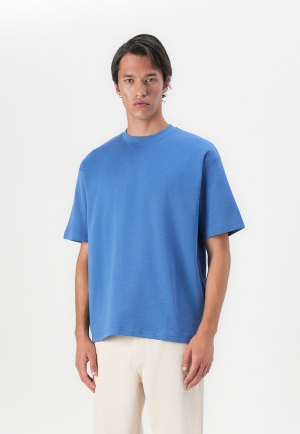 SLH LOOSE OSCAR O NECK TEE - T-Shirt basic