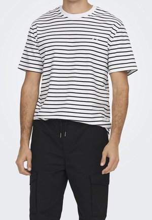 T-shirt print - white