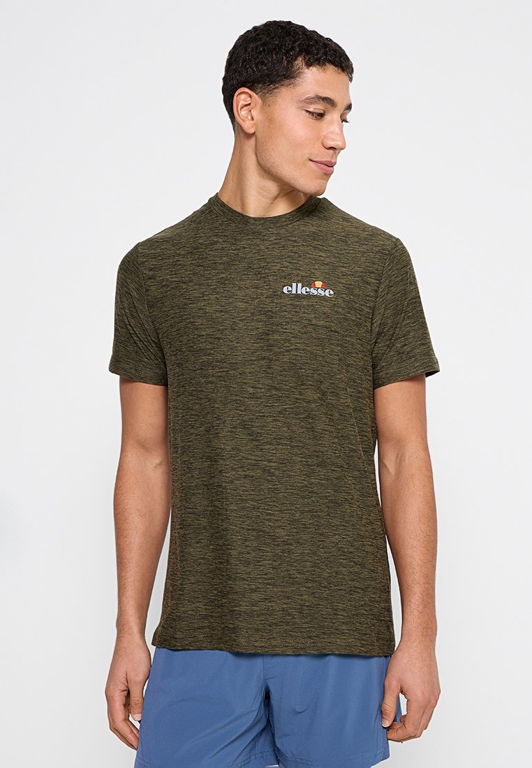 Ellesse T-shirt print kaki