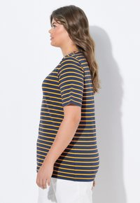 LAURASØN RINGEL RUNDHALS - Camiseta estampada - navy blue