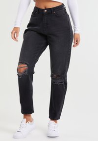 SIKSILK - Jeansy Straight Leg Miniatura obrazu 1