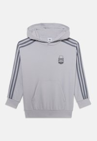 adidas Originals - MINECRAFT HOODIE UNISEX - Mikina s kapucňou - solid grey Miniatúrny obrázok 1