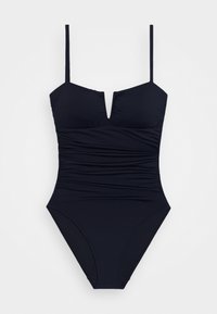 Lauren Ralph Lauren V WIRE OTS 1PC - Maillot de bain - black