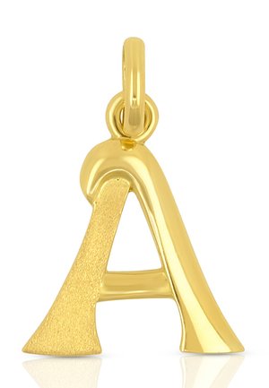 BUCHSTABE A - Anhänger - gelbgold-coloured