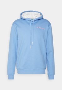 HOODED LOGO FELPA UNISEX - Sweatshirt com capuz - blue