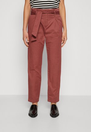 ONLSIBIE PAPERBAG BELT - Trousers - apple butter