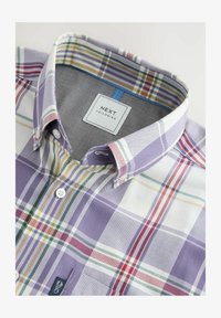 Ausgewählt, lilac purple ecru madras
