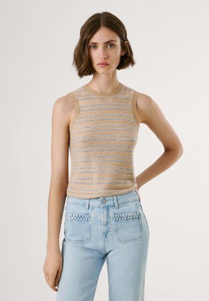 CLEO  - Top - caramel beige