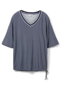 TOM TAILOR Camiseta estampada - mottled blue