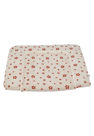 Sterntaler WICKELAUFLAGENBEZUG BAUERNHOF BLUMEN - Wickelunterlage - ecru