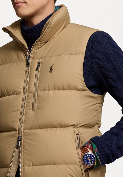 Polo Ralph Lauren THE GORHAM DOWN GILET - Veste - desert khaki