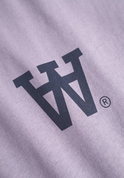 WOOD WOOD WWLIAM AACHEST 25220 - T-shirt con stampa - minimal gray