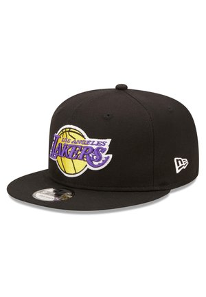 TEAM SIDE PATCH 9FIFTY - Gorra - los angeles lakers blkyel