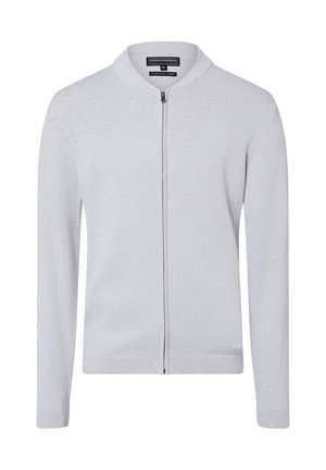 Strickjacke - hellgrau