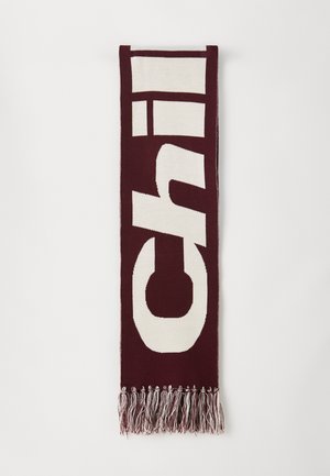 CHILL OUT SCARF UNISEX - Scarf - burgundy