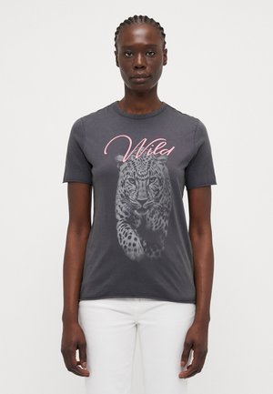 ONLLUCY LIFE - T-shirts med print - blackened pearl
