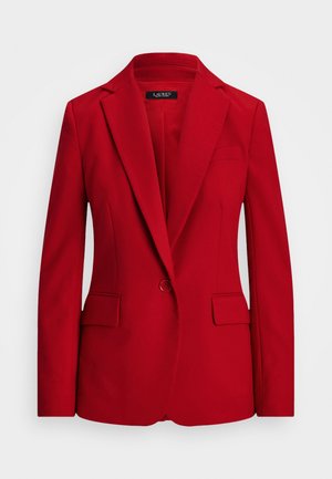Lauren Ralph Lauren WOOL FLANNEL BLAZER - Blézer - festive red