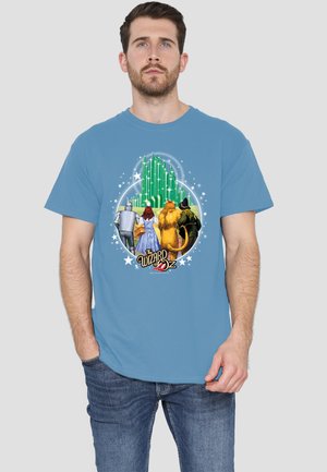 Cotton Soul, WIZARD OF OZ EMERALD CITY - Print T-shirt - light blue