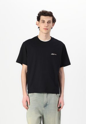 JORISLINGTON TYPE TEE CREW NECK  - Tricou cu imprimeu - black