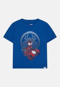 GAP MARVEL SPIDERMAN TEE TODDLER BOY - T-shirt con stampa - admiral blue