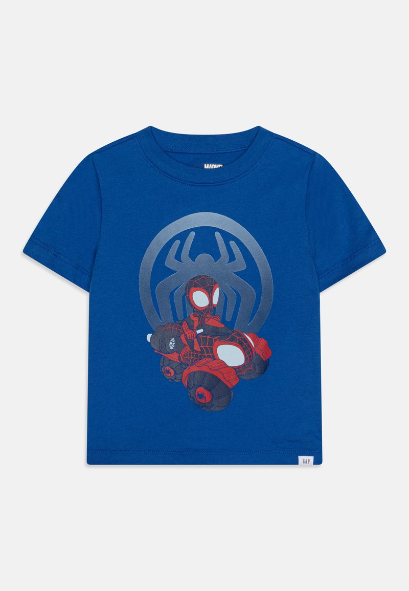 GAP MARVEL SPIDERMAN TEE TODDLER BOY - T-shirt con stampa - admiral blue