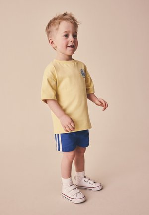 Next, REGULAR FIT - SIDE STRIPE PULL ON - Shorts - blue