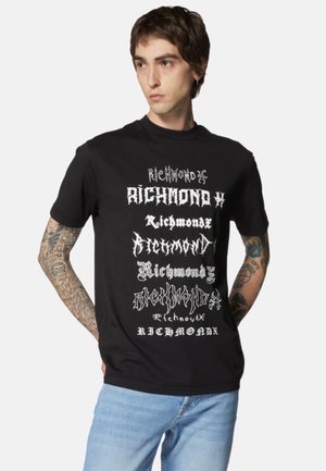 LOGO - T-shirt con stampa - nero