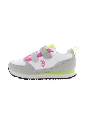 NOBIK - Sneakers - white fuchsia acid green